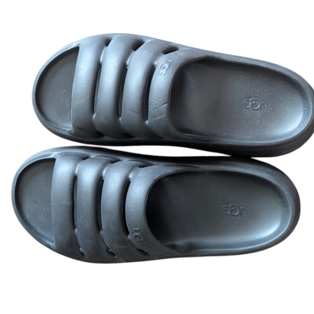 UGG Gray Slide Sandals